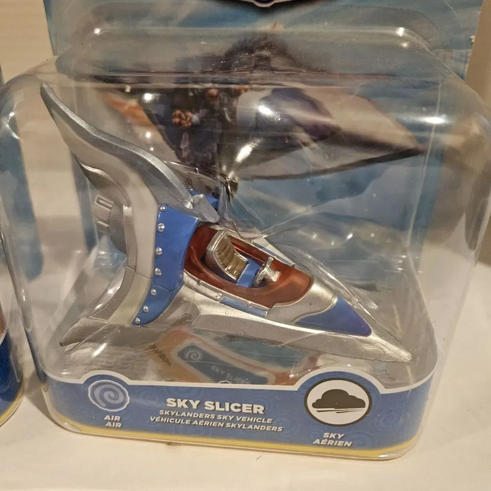 Skylanders SuperChargers Vehicle Sky Slicer &‎ Jet Stream Bundle New Sealed